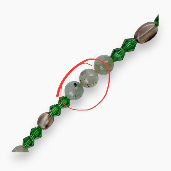 Fashion Tennis Bracelets Lot 6 Colorful Beads Natural Stone Chips Clasp Toggle - Picture 8 of 9